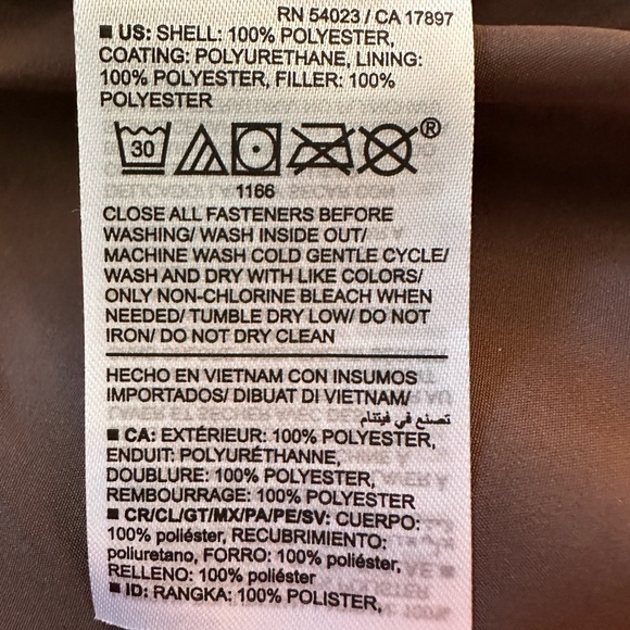 Old Navy Faux Leather Women's
Brown Puffer Jacket NWT SM CHOCOLATE SOFT cropped - Picture 12 of 15